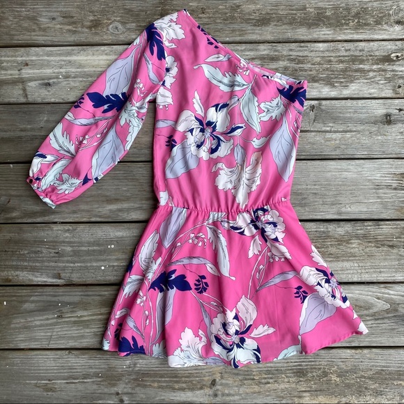 Yumi Kim One Shoulder Floral Dress - Picture 4 of 10